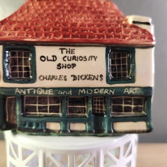 Tey Pottery The Old Curiosity Shop Mr. Lincoln’s Inn Fields England Ceramic - Picture 1 of 8